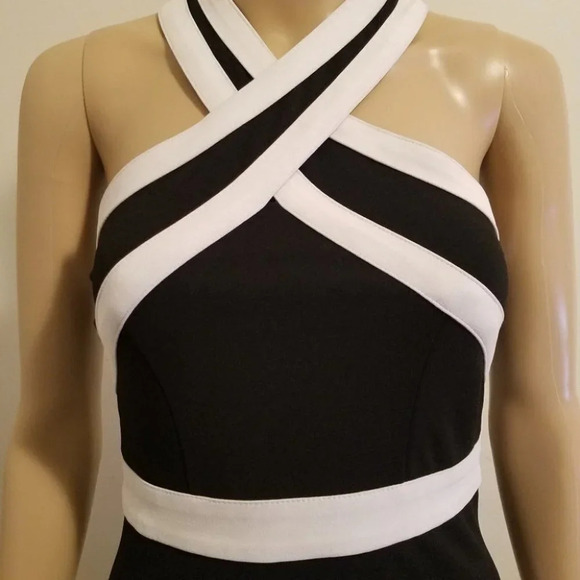 Black/White Dress by a'gaci a'gaci - Picture 4 of 7